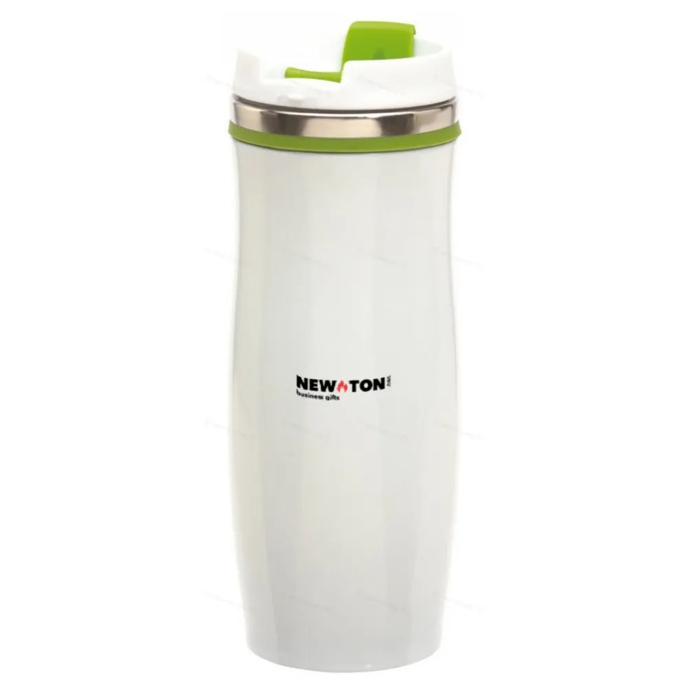 
                                            Double-walled travel mug CREMA, green
                                            