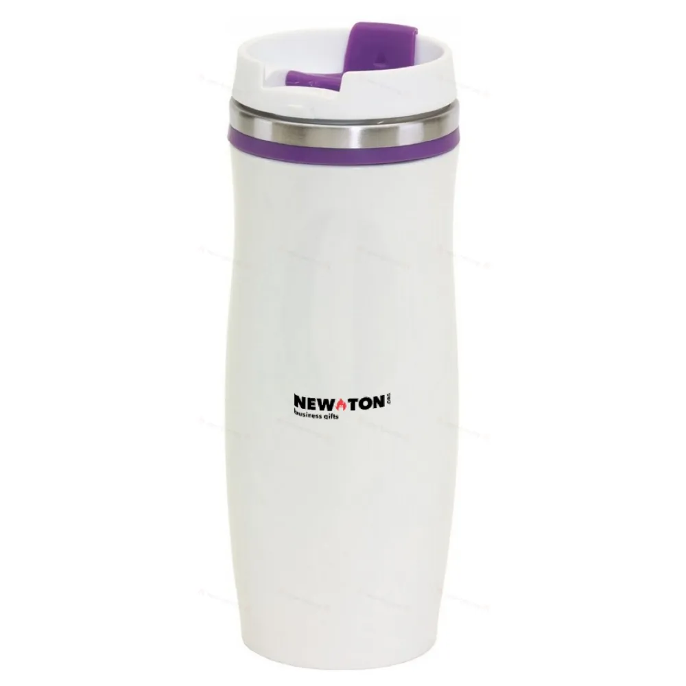 
                                            Double-walled travel mug CREMA, liliacc
                                            