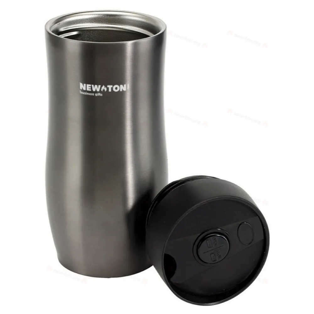 
                                            Double-walled mug CLASSICO, anthracite
                                            
