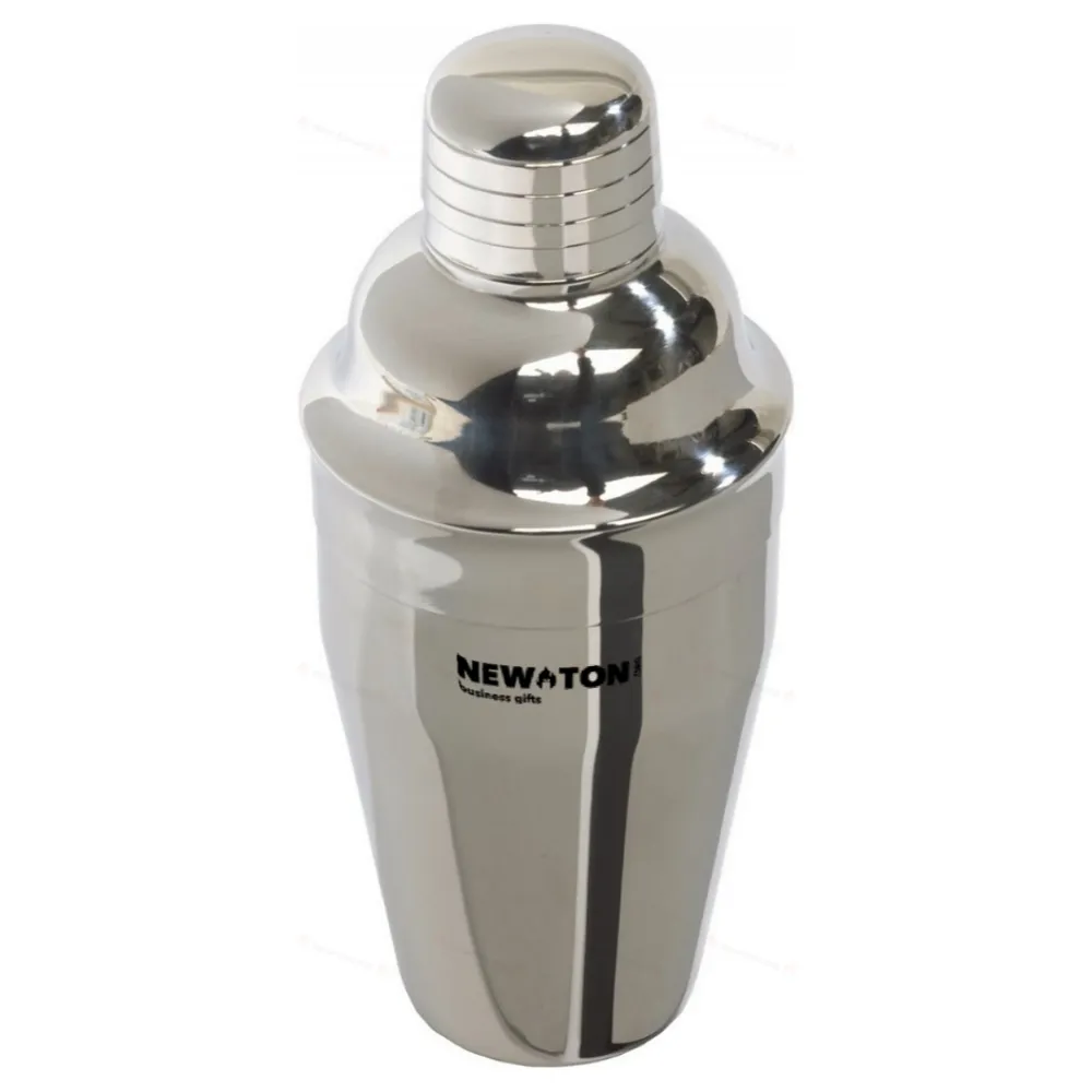
                                            Stainless steel cocktail shaker HAPPY HOUR, silver
                                            