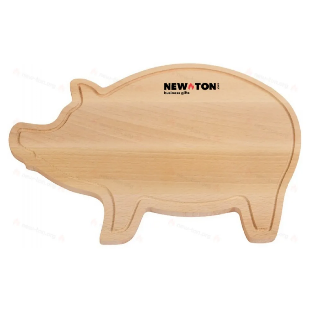 
                                            Cutting board WOODEN PIGGY, Wood
                                            