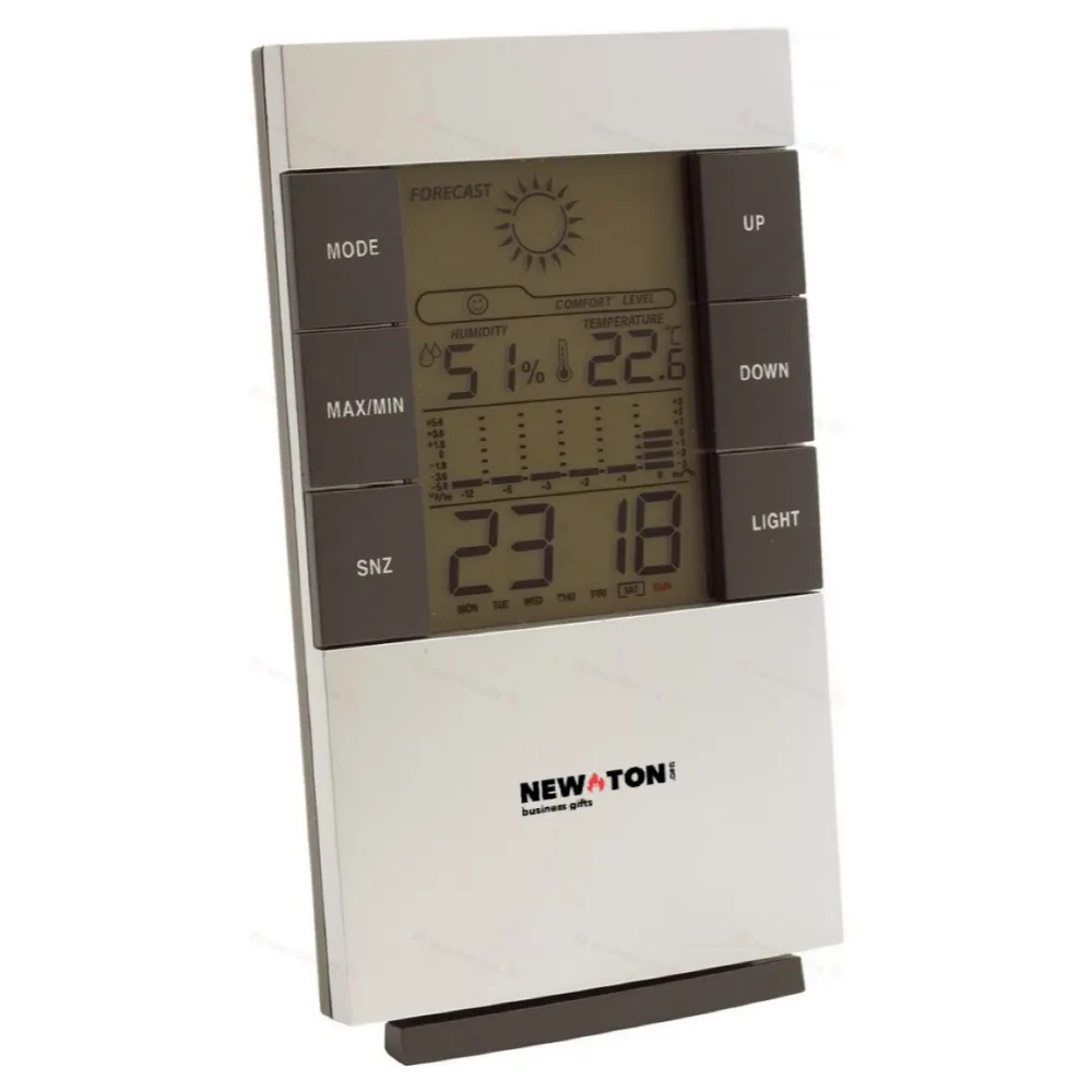 
                                            Weather station SUNNY TIMES, grey, silver
                                            