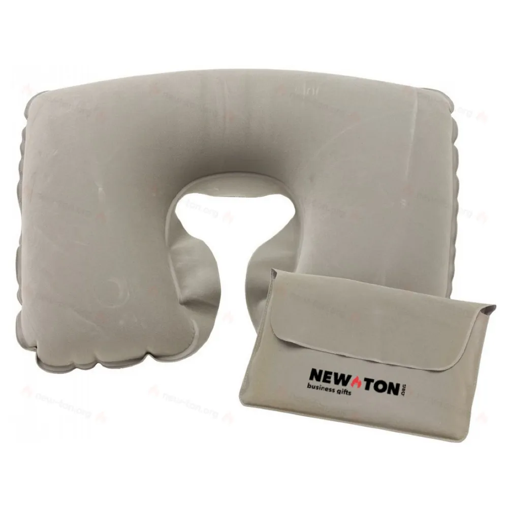 
                                            Inflatable travel pillow COMFORTABLE, grey
                                            