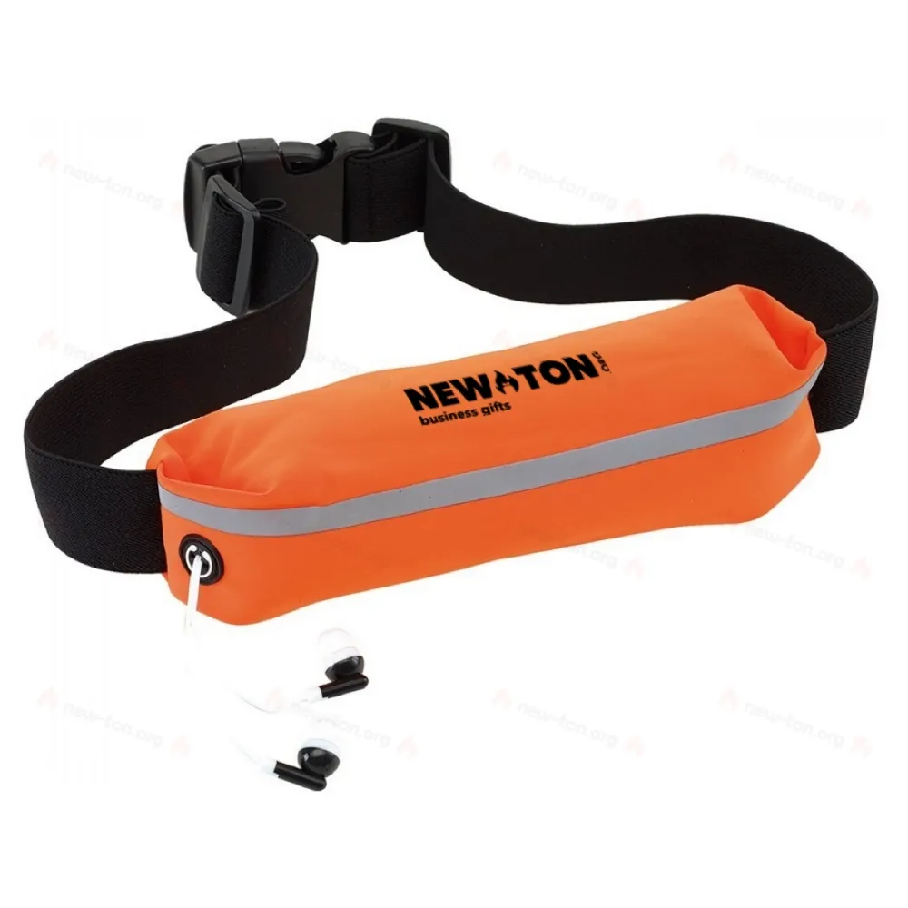 
                                            Belt pouch SEE ME, black, orange
                                            