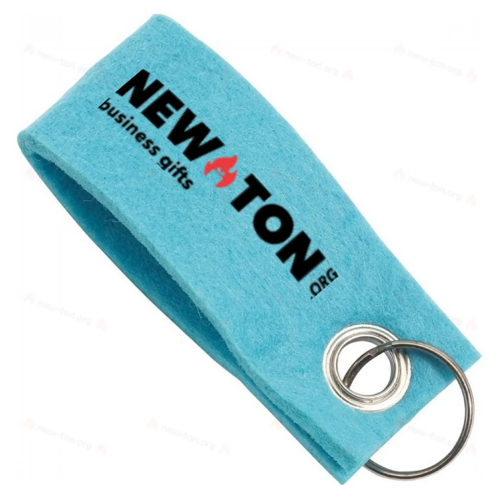 
                                            Key ring FELT, turquoise
                                            
