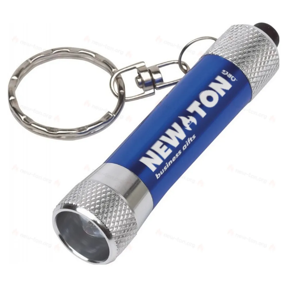 
                                            Key ring FLARE, blue, silver
                                            