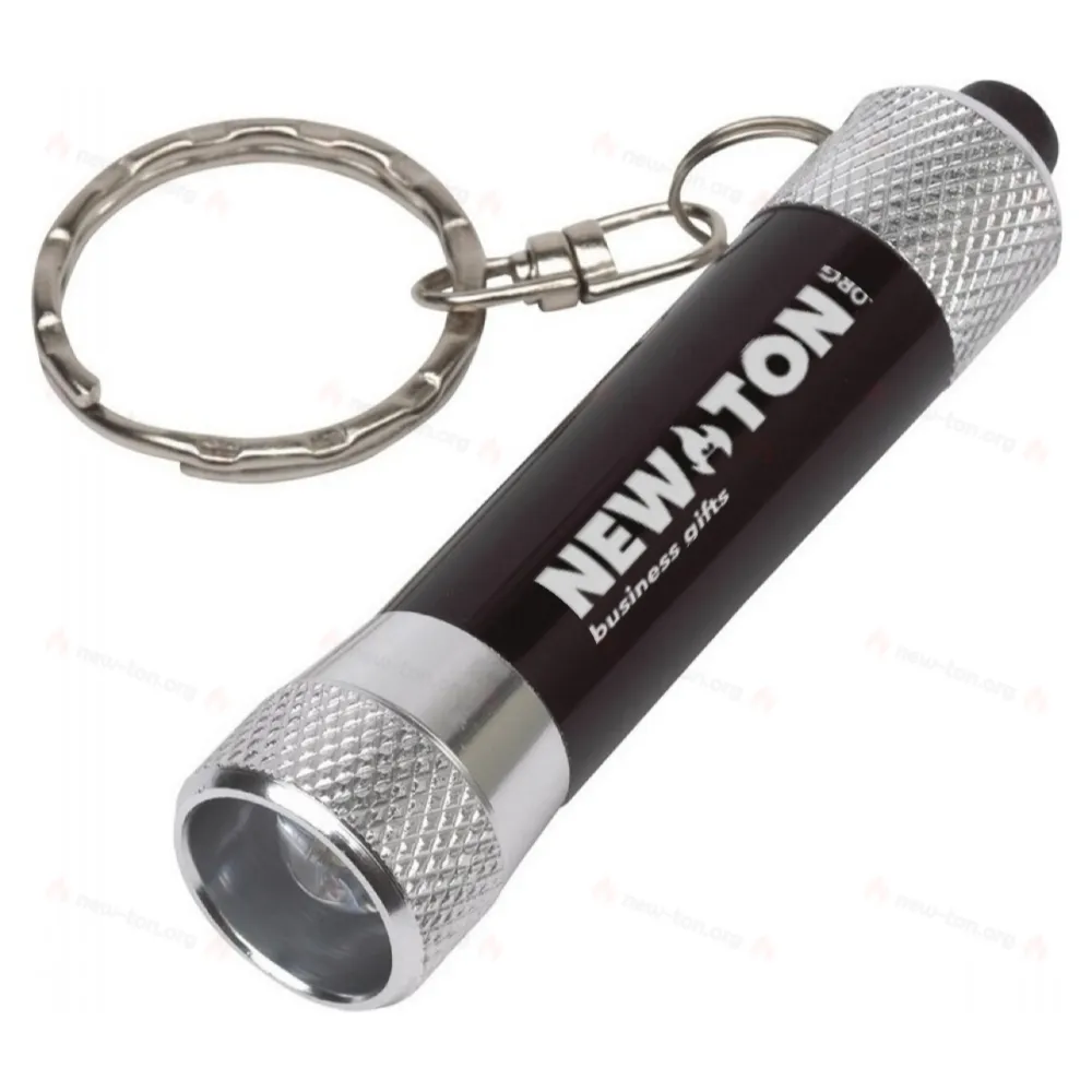 
                                            Key ring FLARE, black, silver
                                            