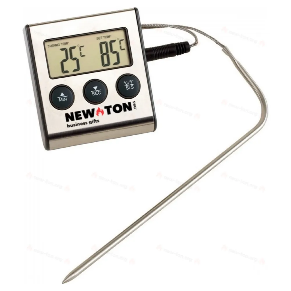 Термометр варочный GOURMET, серый, серебристый