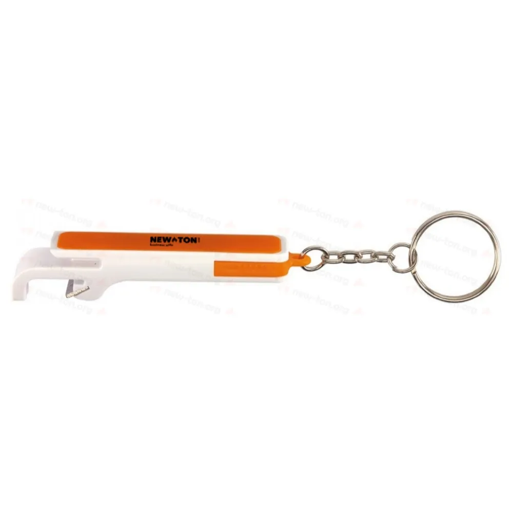 
                                            Key chain DOUBLE OPEN, orange, white
                                            