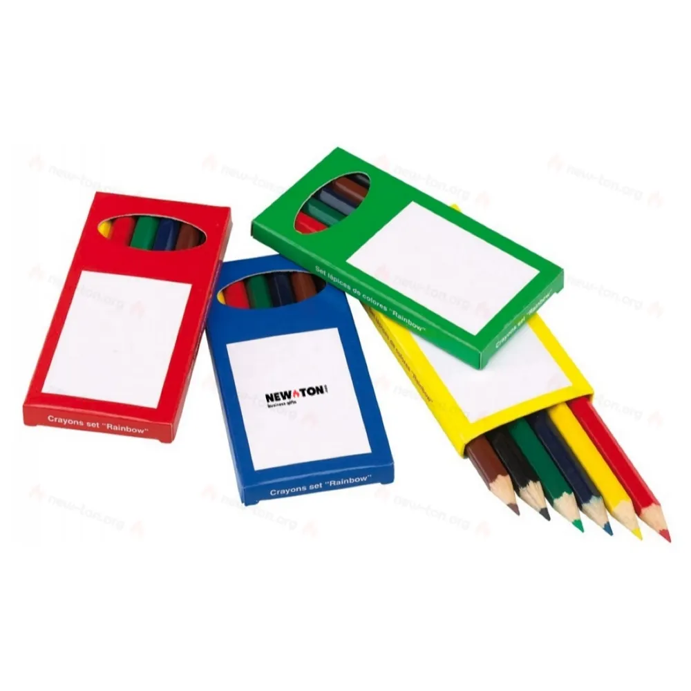 Набор из 6 цветных карандашей RAINBOW