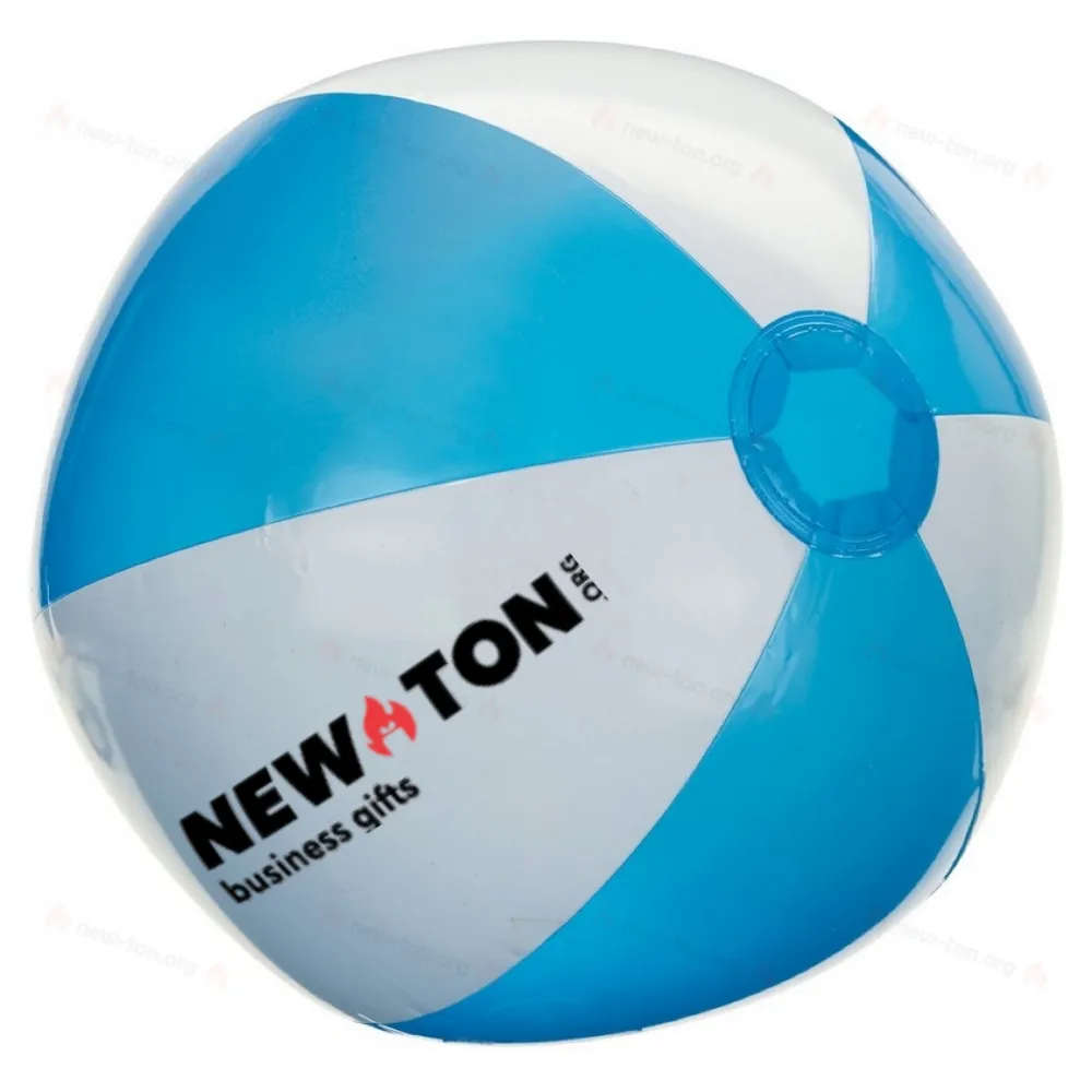 
                                                Inflatable beach ball ATLANTIC, turquoise, white
                                                