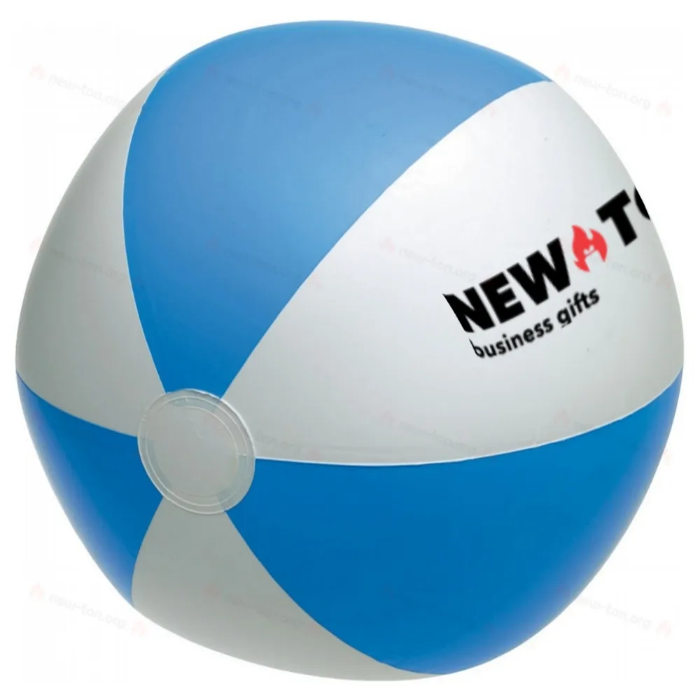 
                                            Inflatable beach ball ATLANTIC, blue, white
                                            