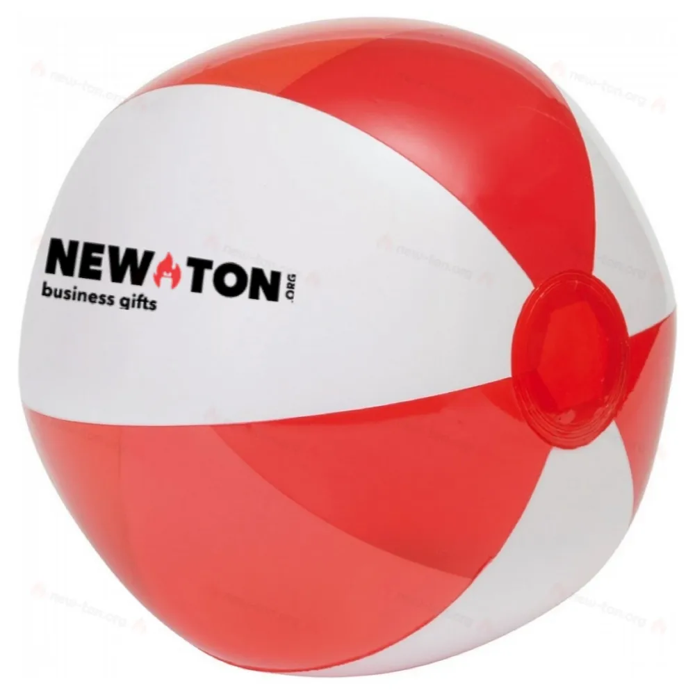 
                                            Beach ball OCEAN, transparent red, white
                                            