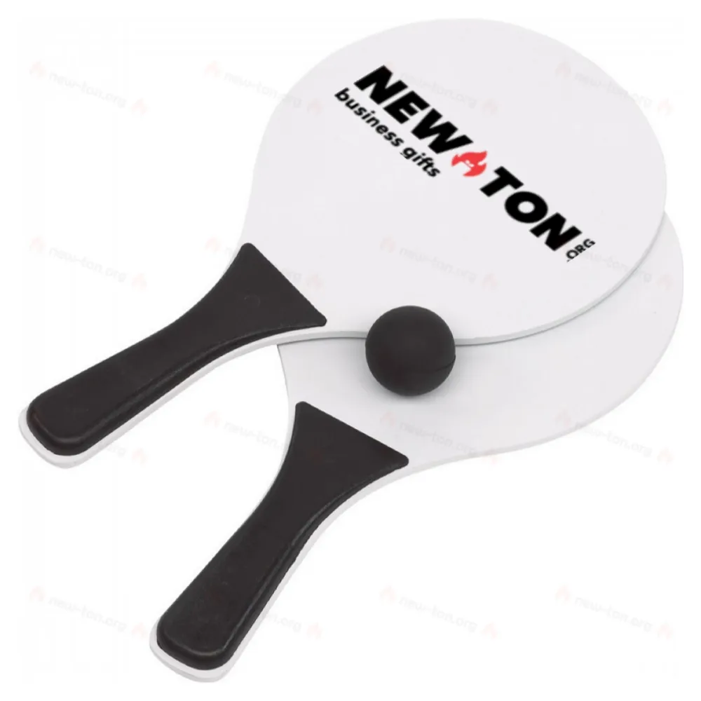 Набор пляжных мячей SUMMER FEELING, черный, белый