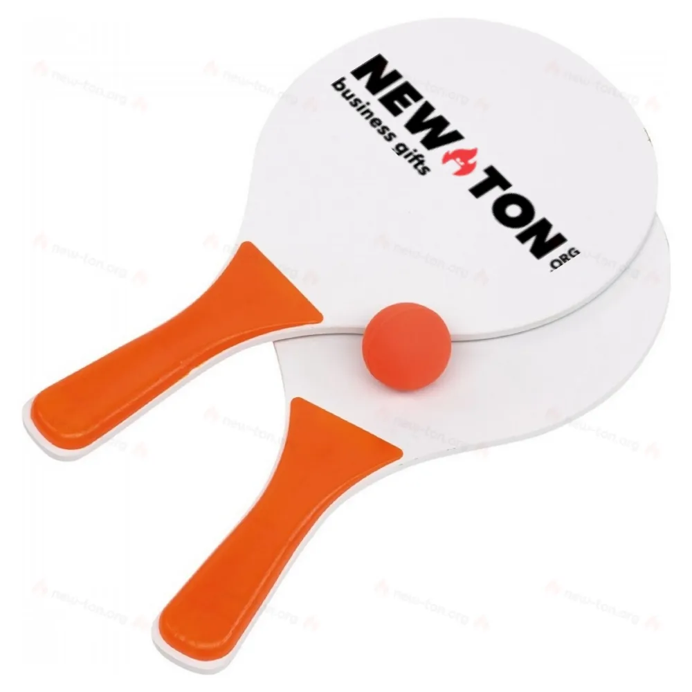 Набор пляжных мячей SUMMER FEELING, оранжевый, белый