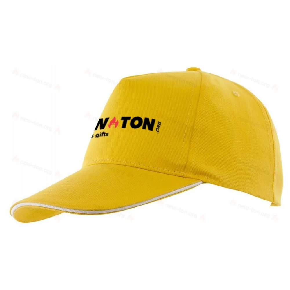 
                                            5 panel sandwich cap WALK, yellow
                                            