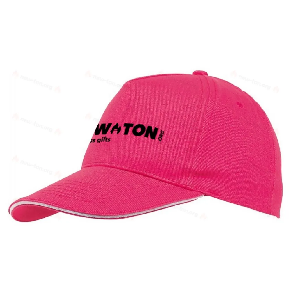 
                                            5 panel sandwich cap WALK, pink
                                            