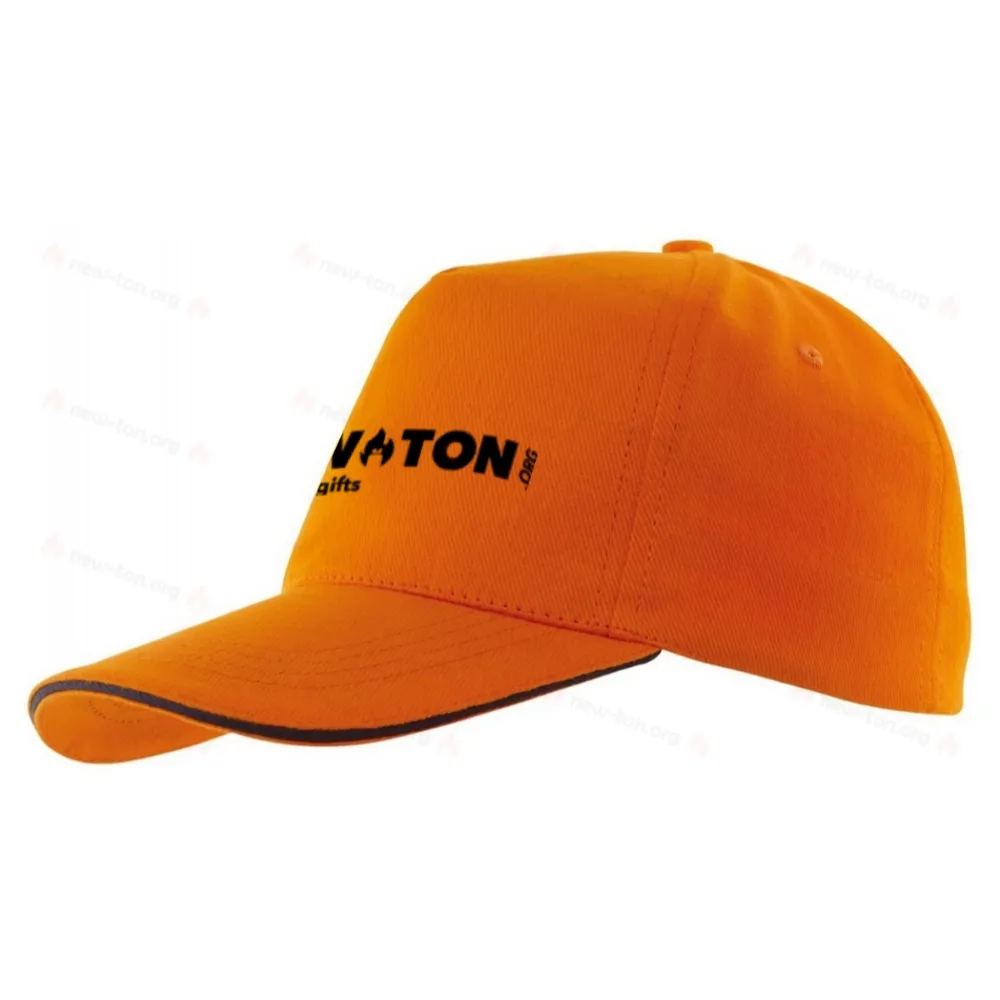 
                                            5 panel sandwich cap WALK, orange
                                            