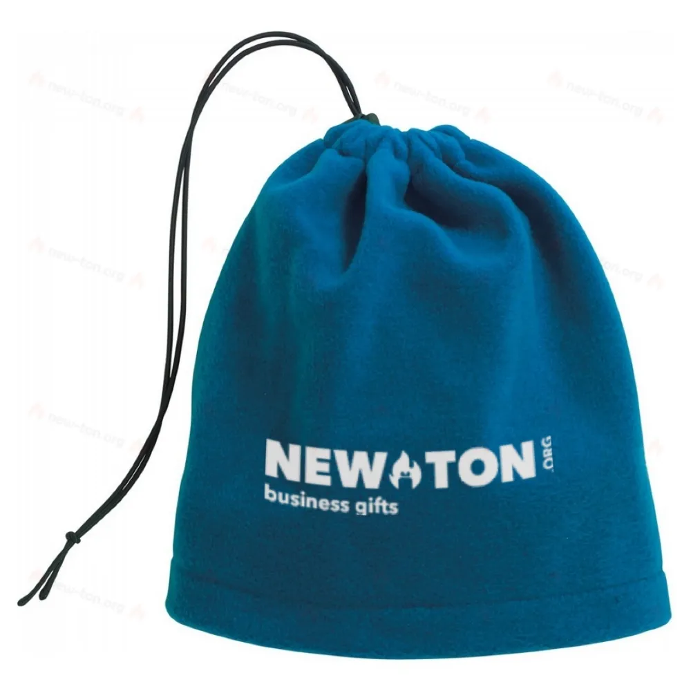 Флисовый шарф-шапка VARIOUS, синий