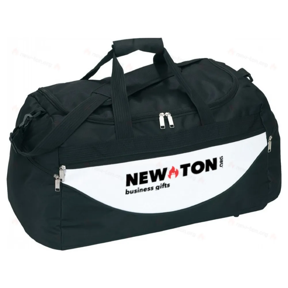 
                                            Sports bag CHAMP, black, white
                                            