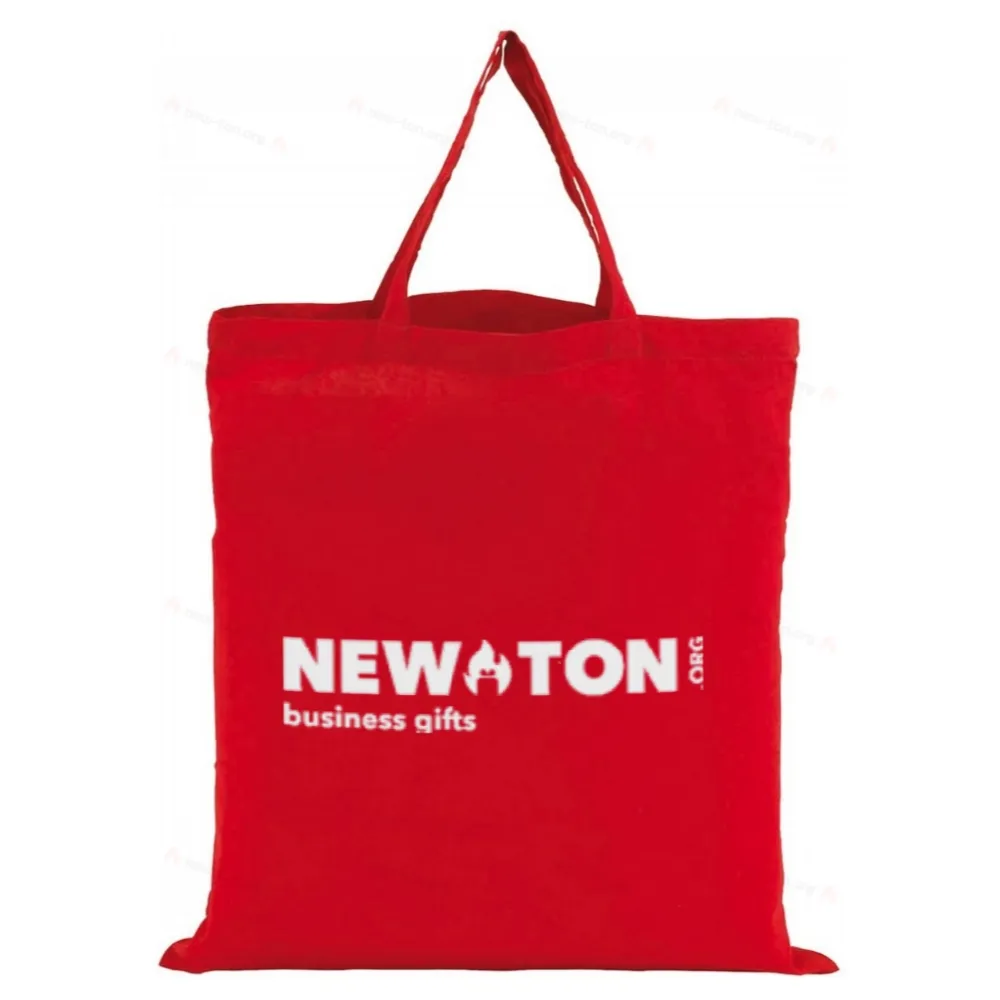 
                                            Cotton bag PURE with short handles, red
                                            