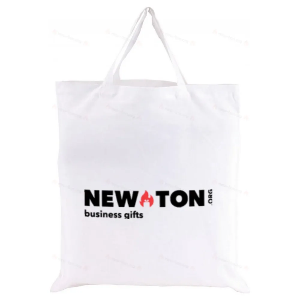 
                                            Cotton bag PURE with short handles, white
                                            