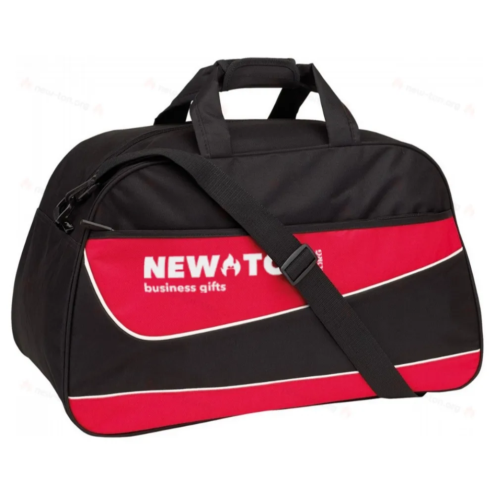 
                                            Sport bag PEP, black, red
                                            