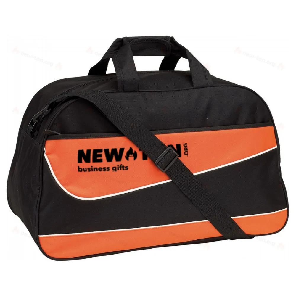 
                                            Sport bag PEP, black, orange
                                            