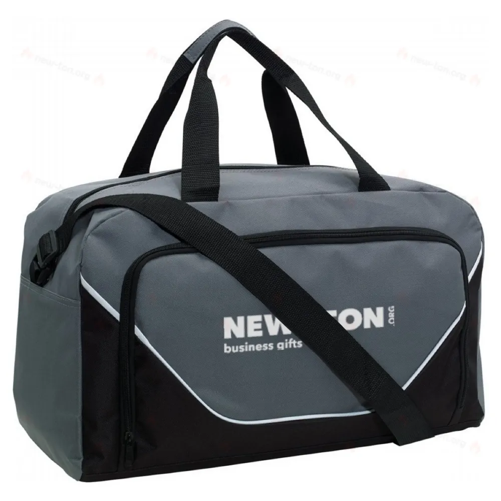 Спортивная сумка JORDAN, черная, серая