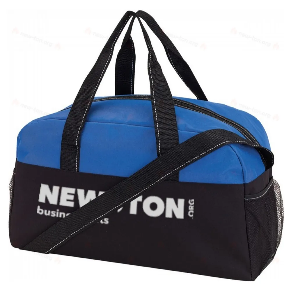 
                                            Sports bag FITNESS, black, blue
                                            