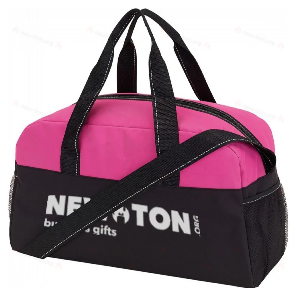 
                                            Sports bag FITNESS, black, pink
                                            