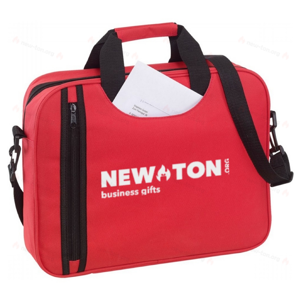 Сумка для документов BUSY, красная