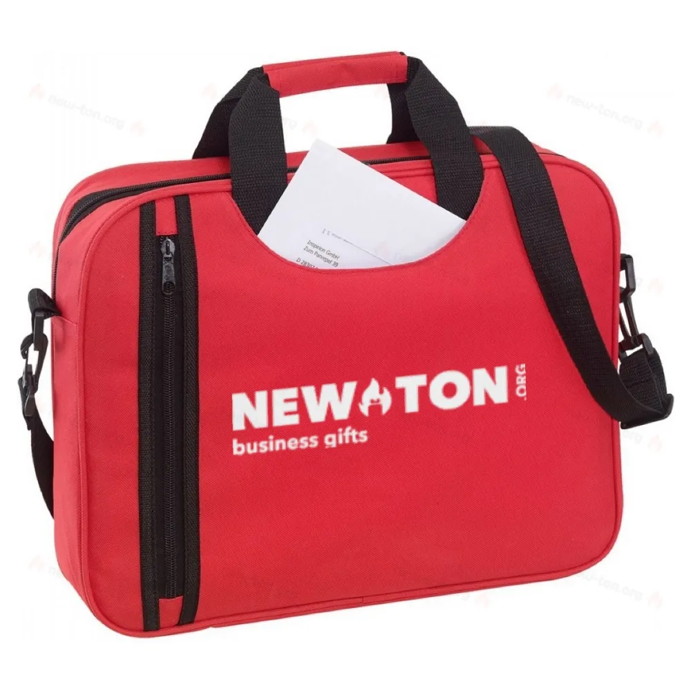 Сумка для документов BUSY, красная