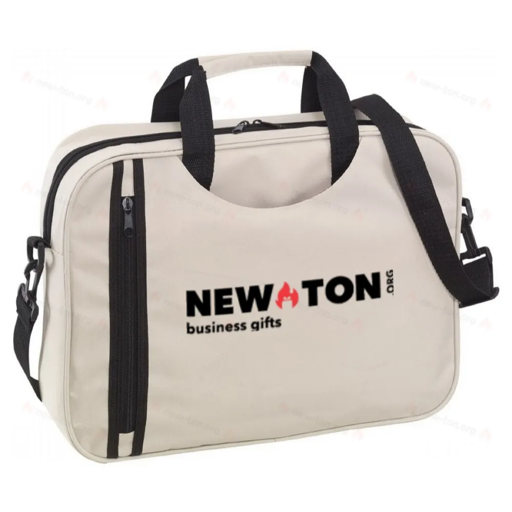 
                                            Document bag BUSY, beige
                                            