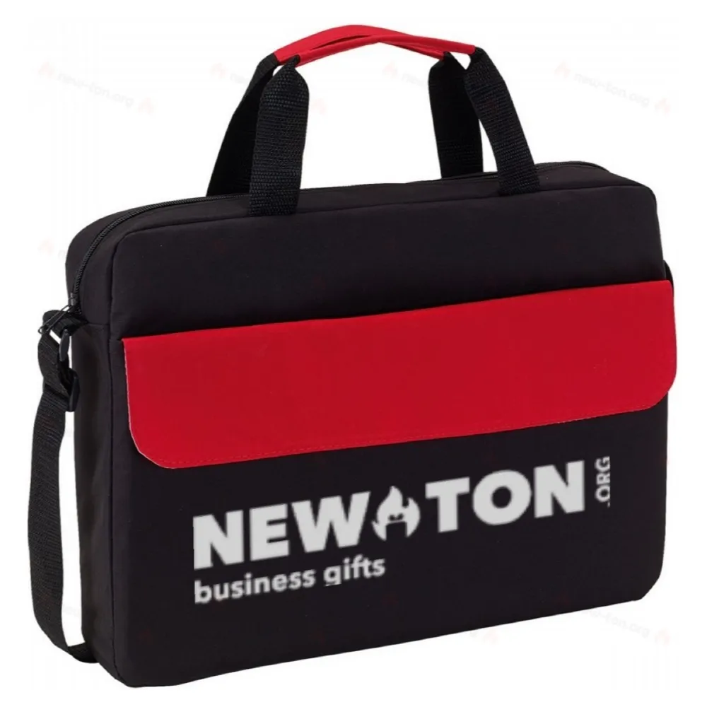 
                                            Document bag BRISTOL, black, red
                                            