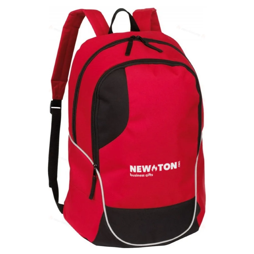 
                                            Backpack CURVE, black, red
                                            