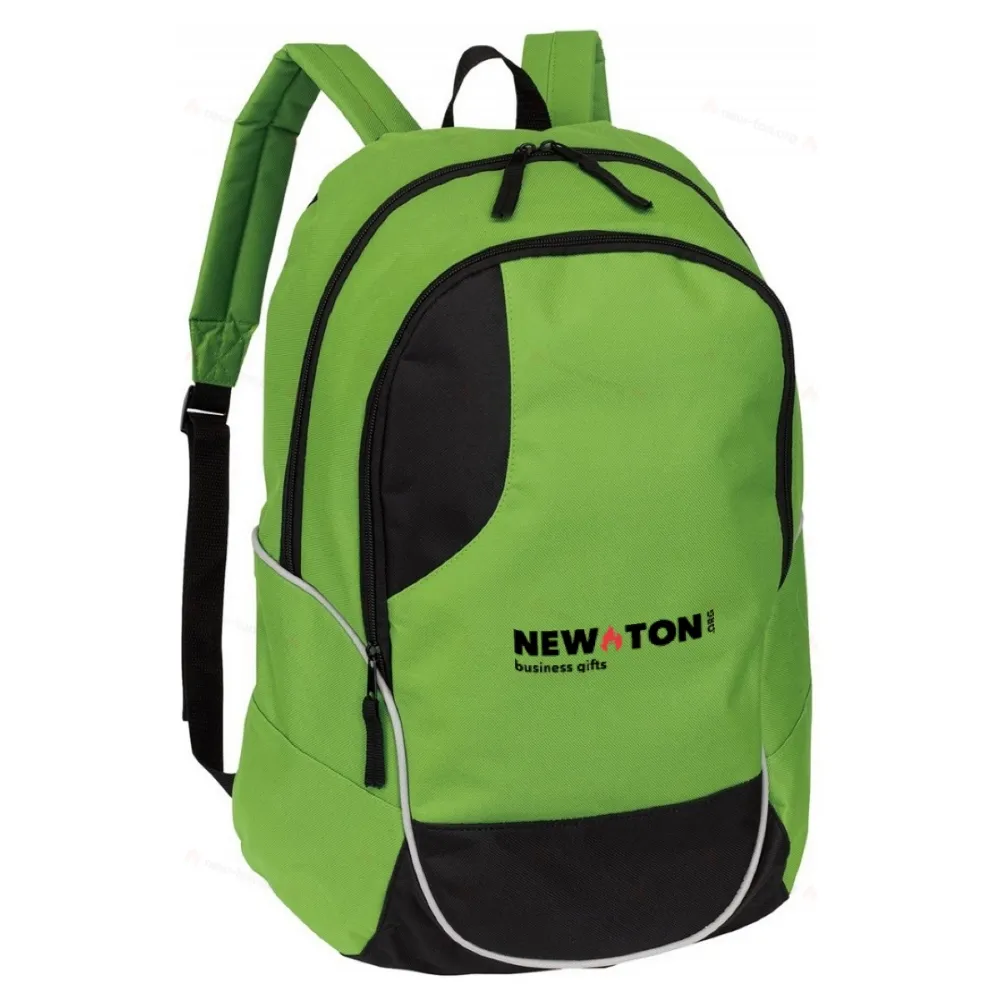 
                                            Backpack CURVE, black, light green
                                            