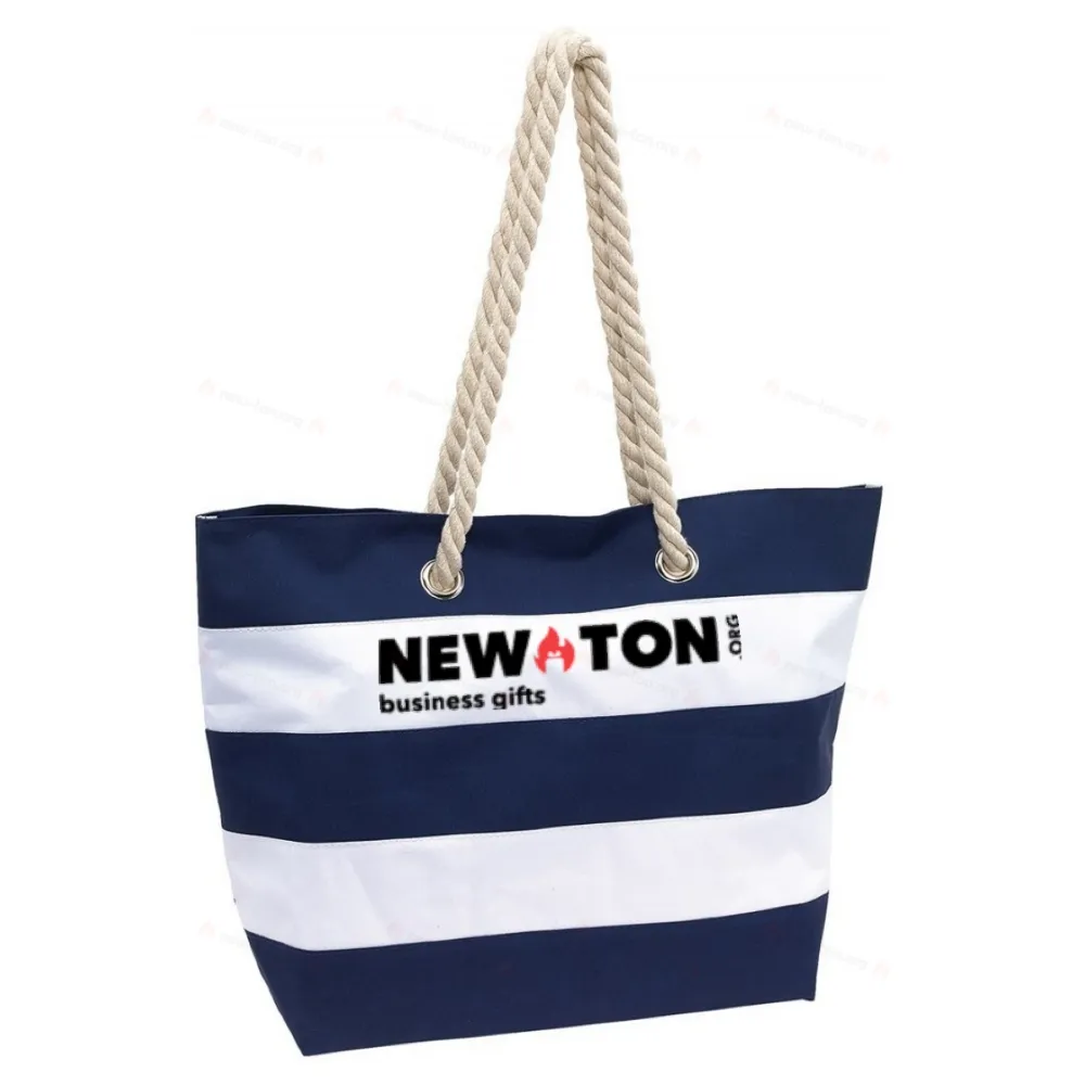 
                                            Beach bag SYLT, blue, white
                                            