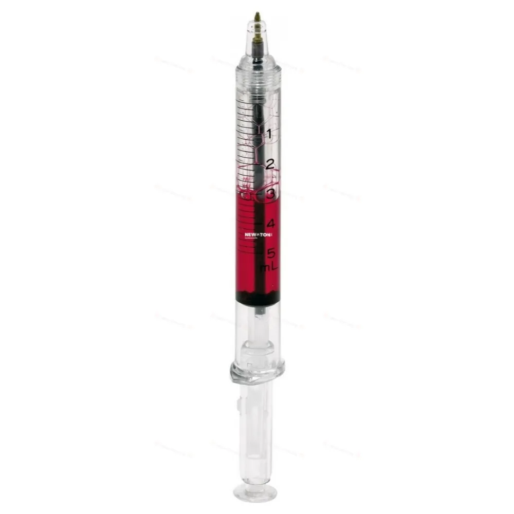 
                                                Прозрачная шариковая ручка INJECTION, красная
                                                