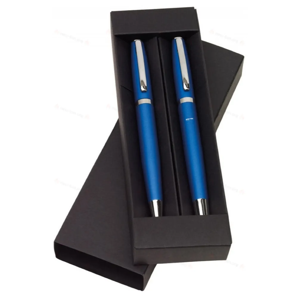 Письменный набор ALPHABET, синий