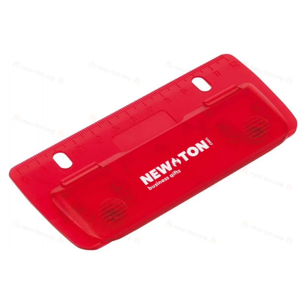 Дырокол PAGE, красный