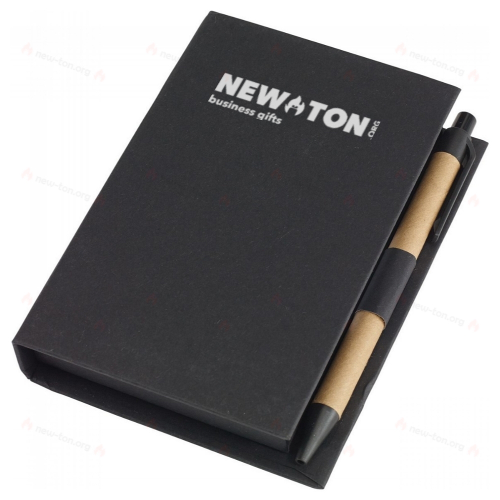 Набор для заметок POP UP с ручкой, черный