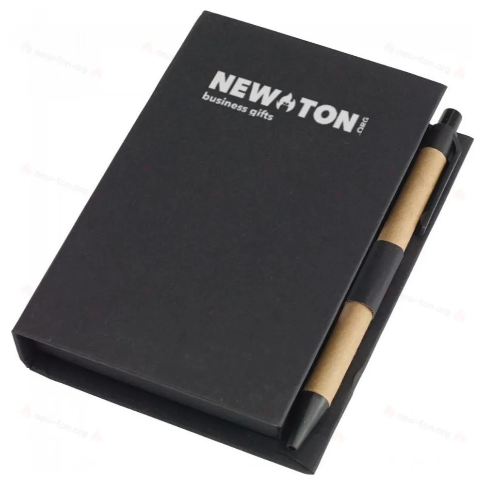 Набор для заметок POP UP с ручкой, черный