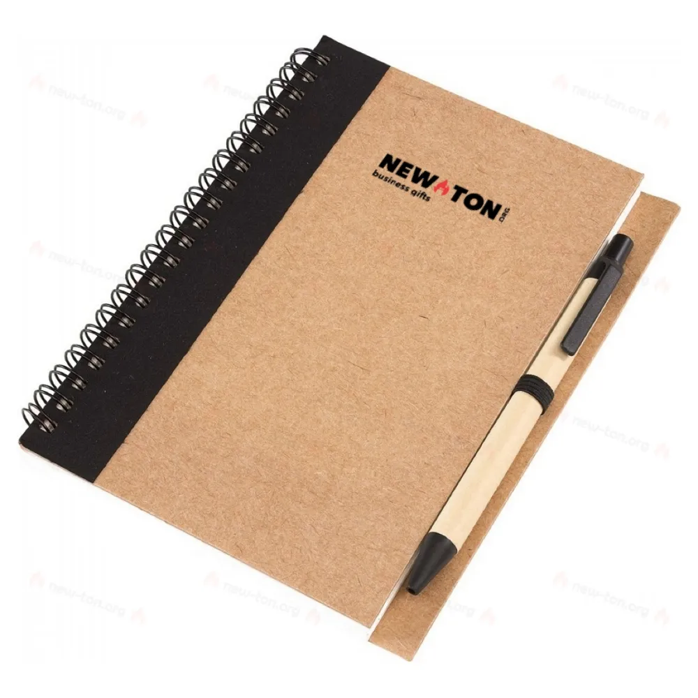 Блокнот RECYCLE, черная