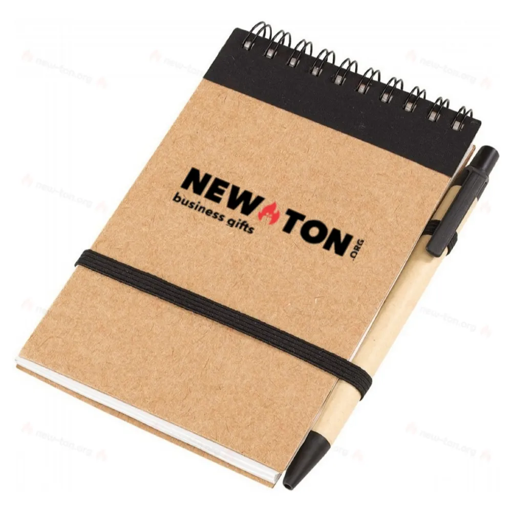 Блокнот RECYCLE, черная