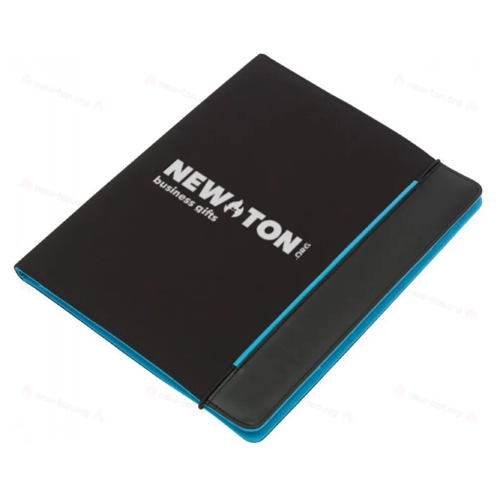 Портфель YOUNG STAR в формате DIN A4, черный, бирюзовый