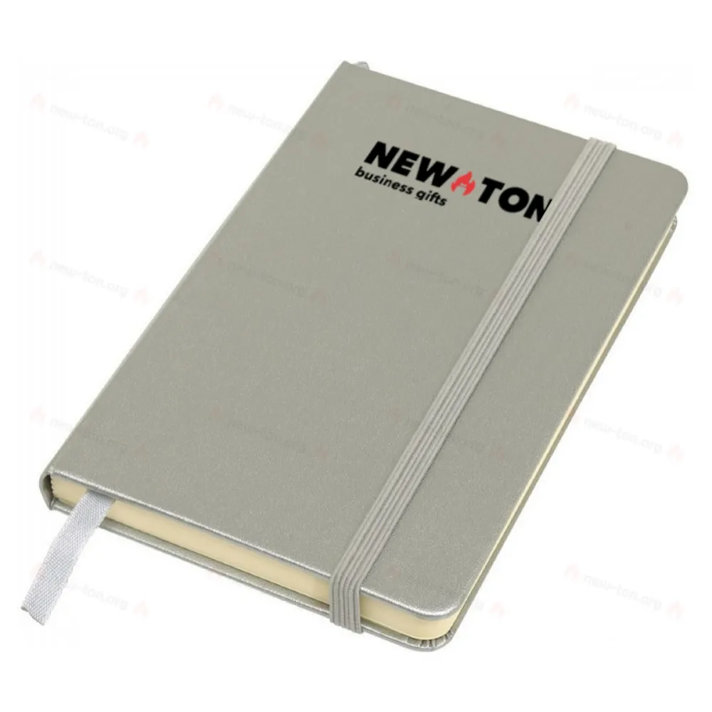 Блокнот ATTENDANT в формате DIN A6, серебристый