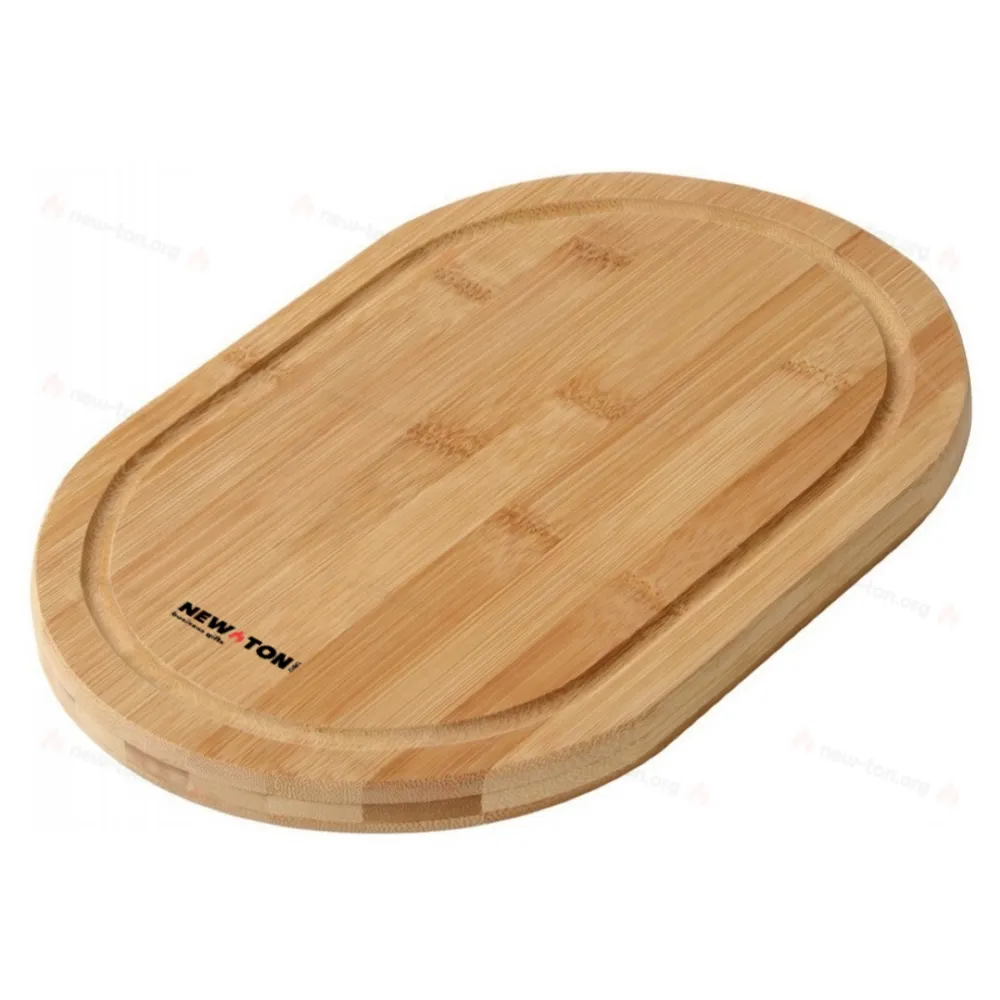 
                                                Доска разделочная BAMBOO-ROUND, коричневая
                                                