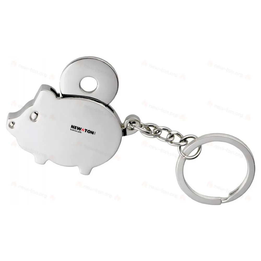 
                                            Keyholder with shopping coin CHAMBA, silver
                                            