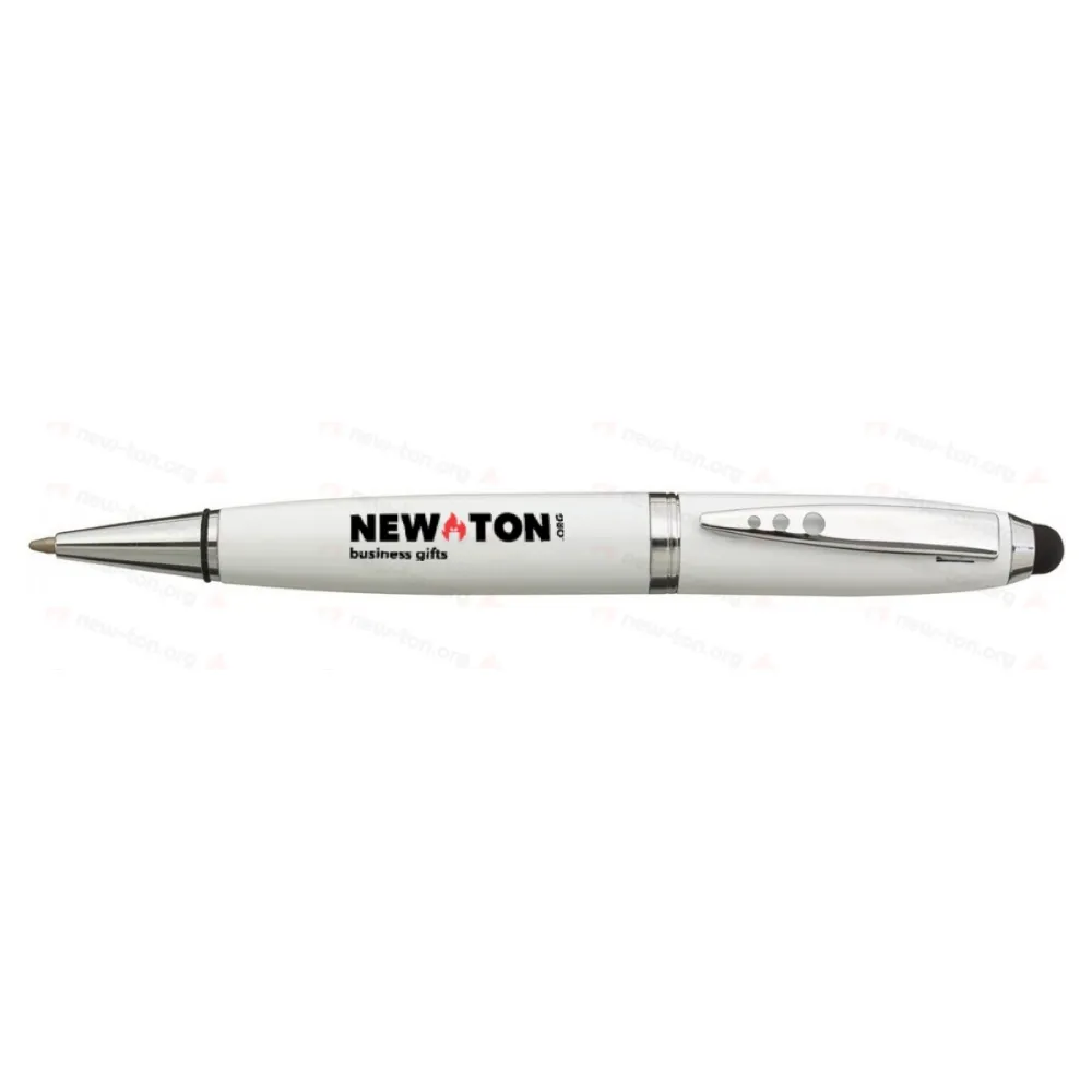 
                                                Stainless steel pen TOUCH DOWN, silver, white
                                                